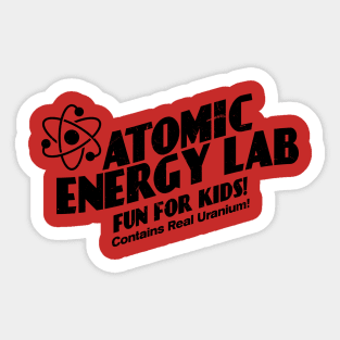 Atomic Energy Lab Sticker